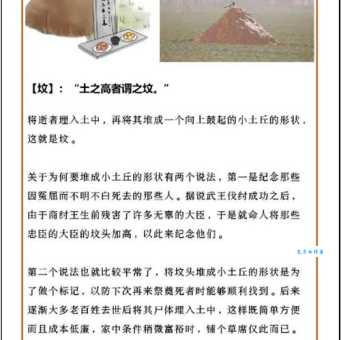 坟是什么意思
