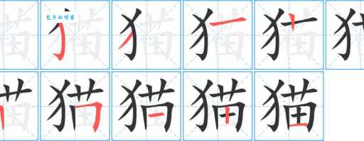 猫组词_猫字组词