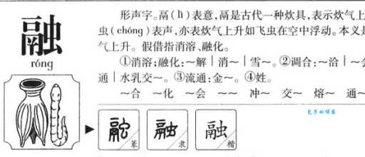 融是什么意思