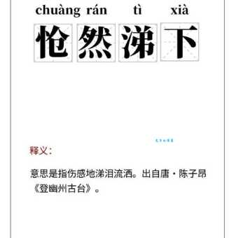 涕是什么意思
