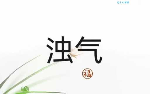 汉字“浊”的读音、意思、用法、释义、造句