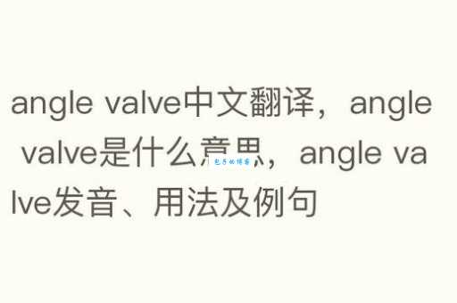 angle是什么意思？angle怎么读？angle例句及用法