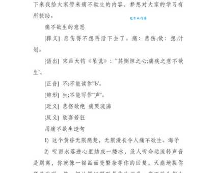 痛定思痛的意思_痛定思痛的近义词｜反义词_痛定思痛造句例句