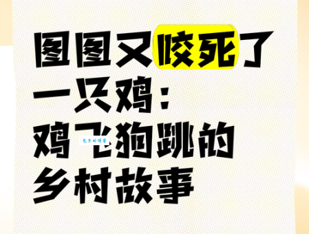 鸡飞狗窜
