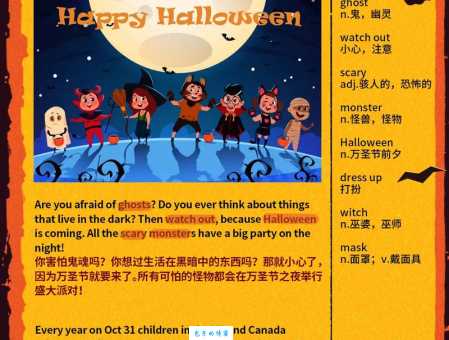 Halloween是什么意思？Halloween怎么读？Halloween例句及用法