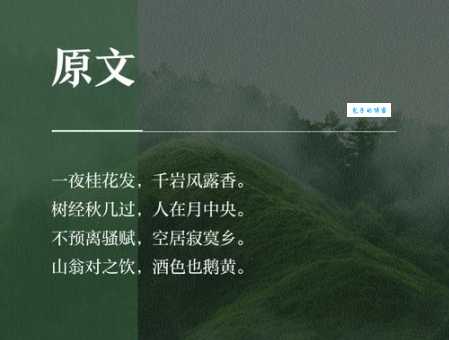 桂折一枝的意思解释、造句、出处典故、成语接龙