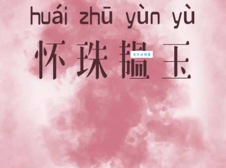 怀珠韫玉