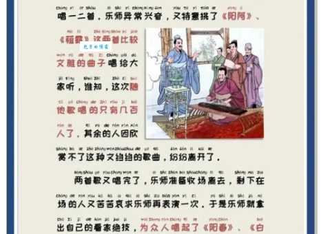 曲高和寡什么意思？曲高和寡四字成语意思解释、出处