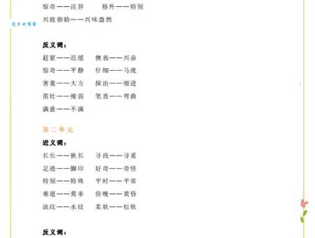 分别的近义词大全,教你轻松掌握词义