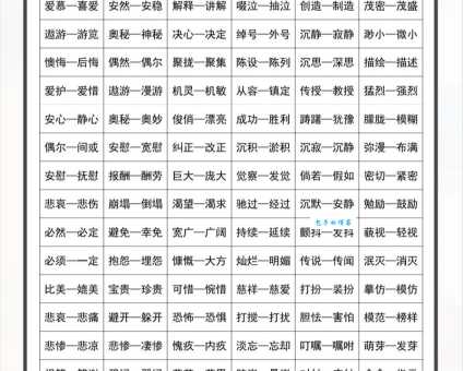 挨都有哪些近义词?全面解析挨的近义词用法