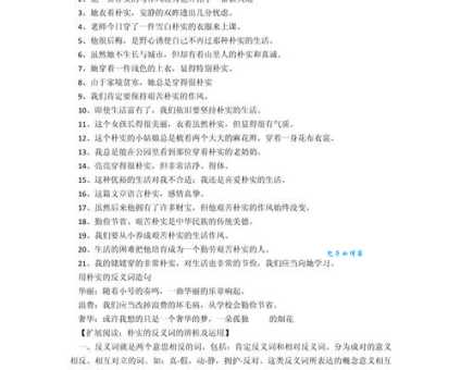 绮丽的反义词是什么?朴素、暗淡哪个更贴切?