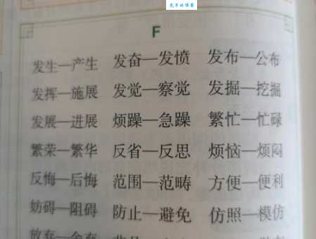 整齐近义词大盘点,这些词你都了解吗?