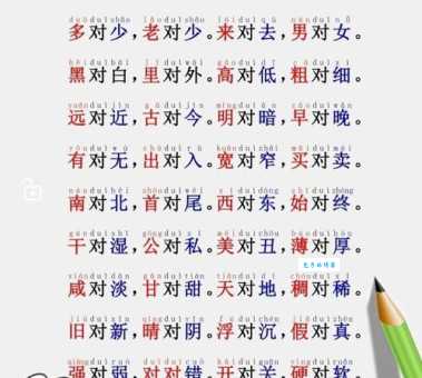 柔软的反义词有哪些?轻松掌握常见反义词