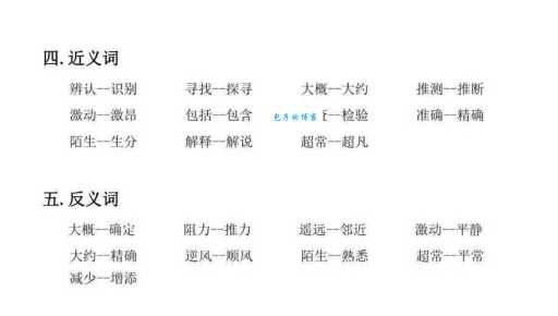 寻找密集的近义词:表达事物聚集的多种说法