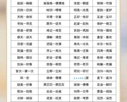 熙熙攘攘的近义词有哪些?超全近义词大全
