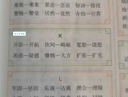 搞懂稀疏近义词,提升你的语言表达