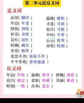 寒冷的寒冬,对应的反义词是什么?
