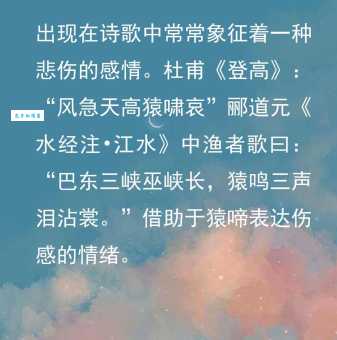 巴东三峡巫峡长，猿鸣三声泪沾裳。