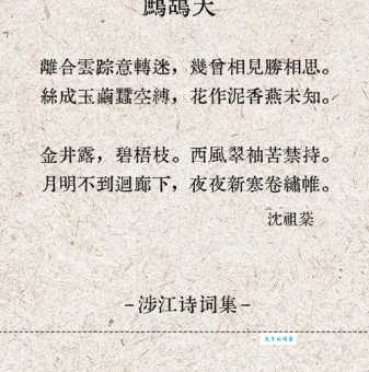 空将汉月出宫门，忆君清泪如铅水。