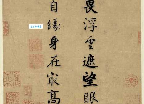 不畏浮云遮望眼，自缘身在最高层。