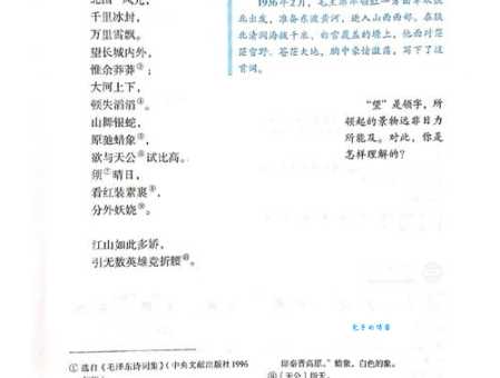 扩展阅读内容二：从古诗词中学习“瑰丽”、“秀丽”的用法