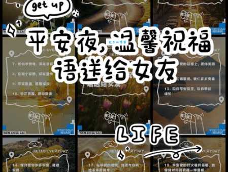 平安夜给女朋友的甜甜情话▼2025平安夜送给女朋友的祝福语