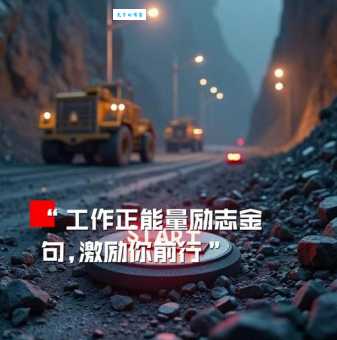 工作正能量的句子经典语句