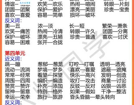 亲切的反义词是什么意思(亲切的近义词和反意词求解)