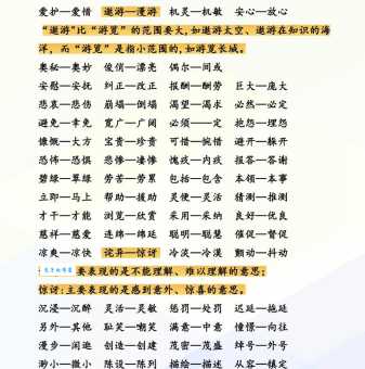 汉语词语“单调”的同义词、近义词、反义词及区别与用法