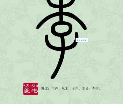 李字组词造句精选