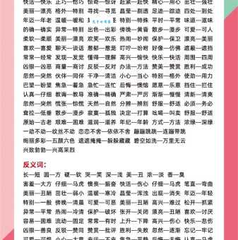 汉语词语“生怕”的同义词、近义词、反义词及区别与用法