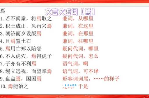 焉组词_焉字组词造句解释精选