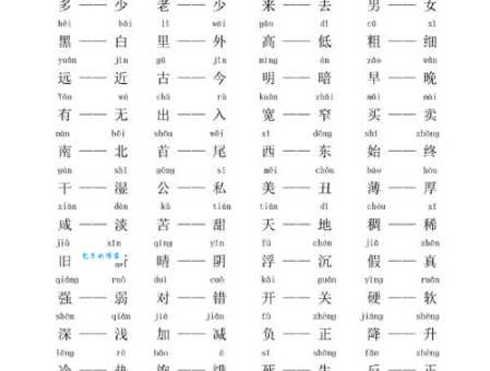 存在的反义词是什么、意思解释、拼音、例句