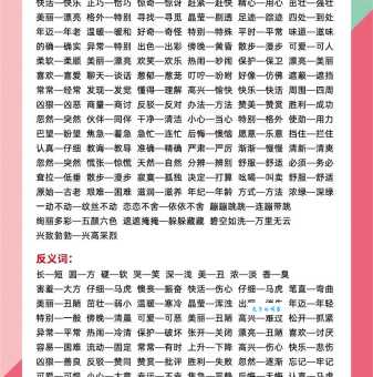 汉语词语“简单”的同义词、近义词、反义词及区别与用法