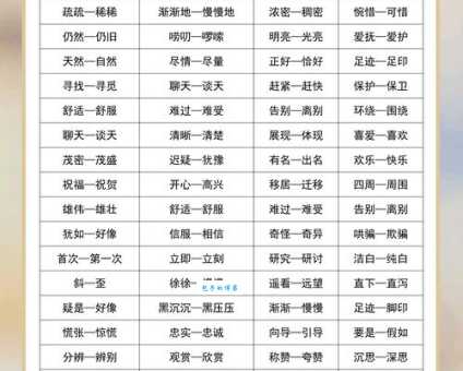 汉语词语“快乐”的同义词、近义词、反义词及区别与用法