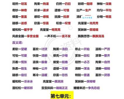汉语词语“花团锦簇”的同义词、近义词、反义词及区别与用法