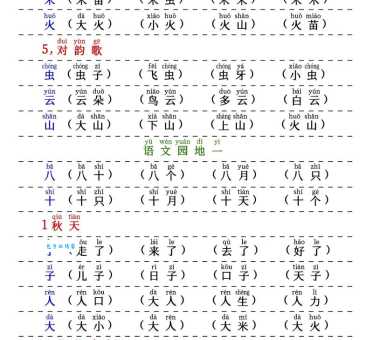速组词