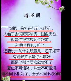 道不同不相为谋意思解释 为什么有些人走着走着就散了