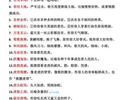 花天锦地是什么意思这个成语的出处和用法