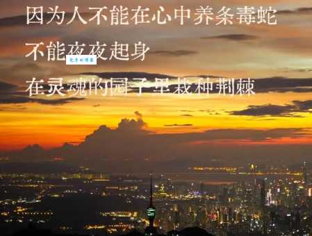 荆棘丛生的意思和典故 如何走出人生低谷期