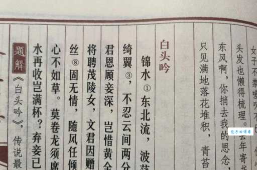 汗青头白是什么意思原来古人这样形容头发变白