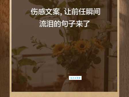 感物伤怀的意思与例子 生活中常见的伤感瞬间