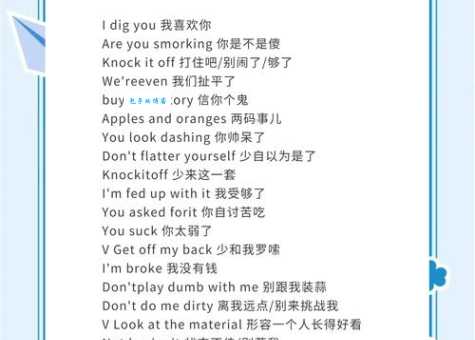 俚语是什么意思通俗解释让你秒懂这些口语