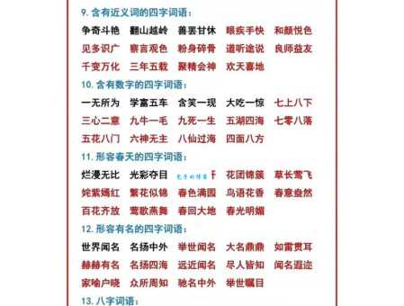 怦怦的意思与近义词区别别再混淆这些词汇