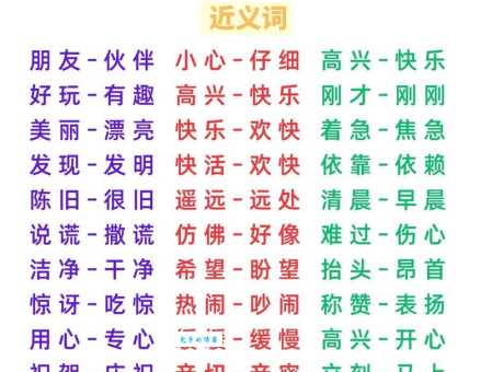 绵延的意思和近义词 这些词你分得清吗