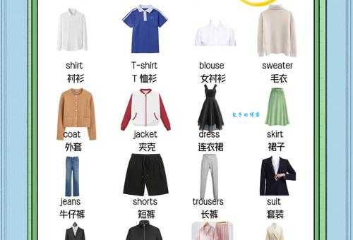 shirt是什么意思中文翻译 衬衫英文单词详解