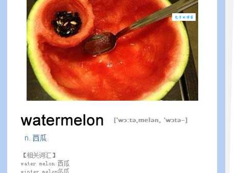 melon是什么意思 一次搞懂这个词的所有意思