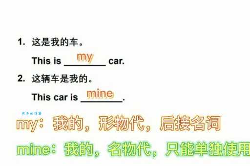 mine什么意思英语单词详细解释与例句