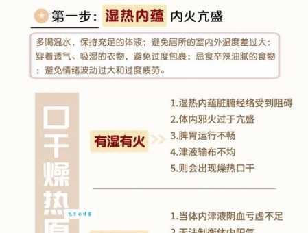 口干舌燥的意思与解决方法 简单几招就管用