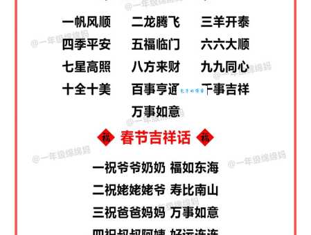 猴年四字祝福语合集 过年说这些最讨喜